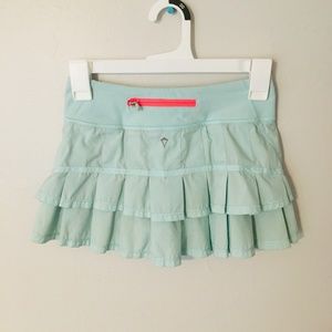 Mint ivivva skirt by lululemon